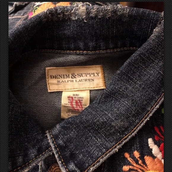 SOLD-RALPH LAUREN Southwestern Embroidered Jacket - Picture 8 of 8